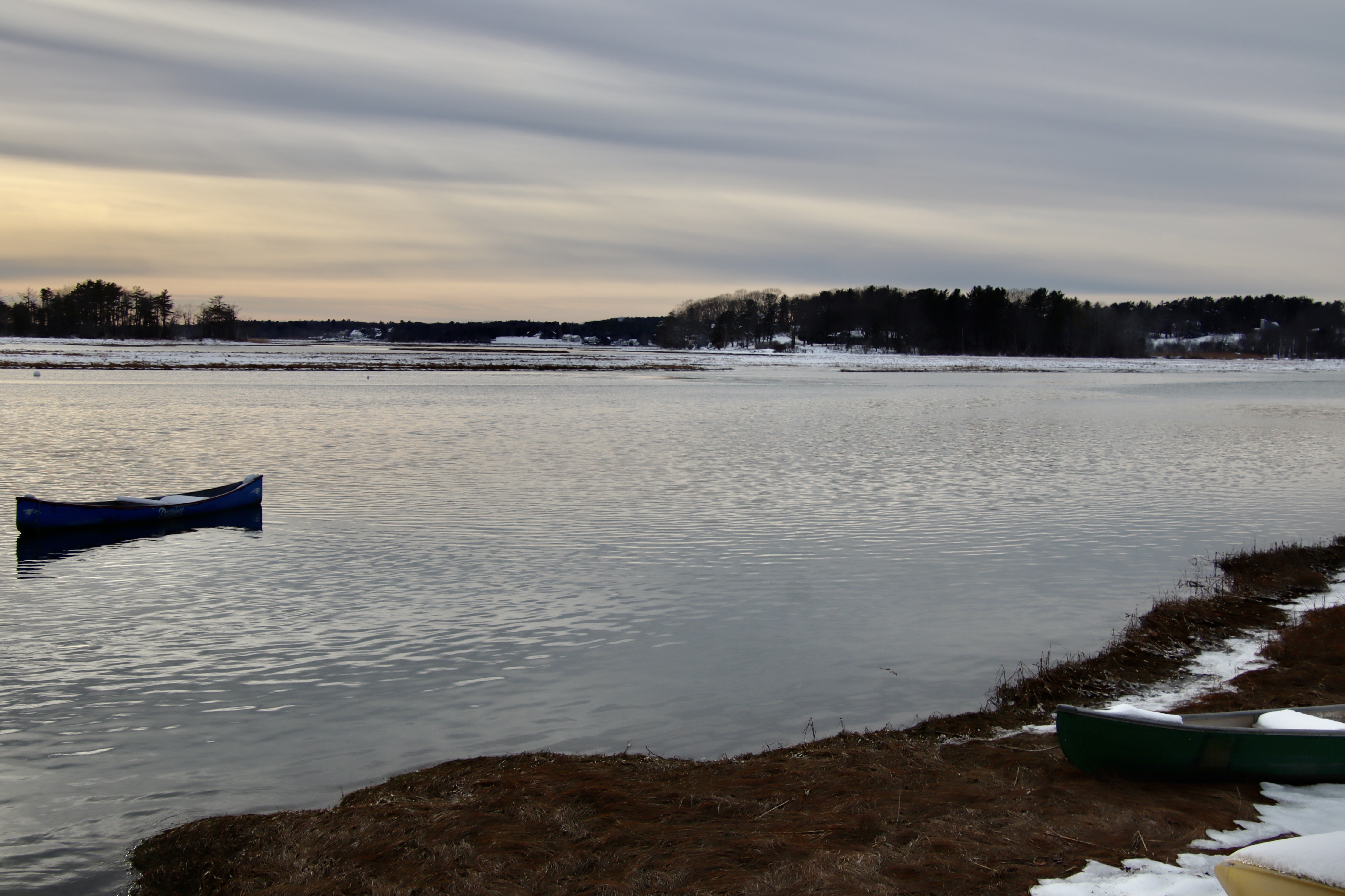 from boat ramp and dock