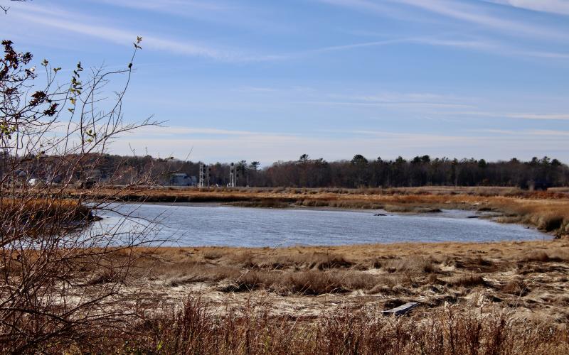 From the end of Woodside Drive