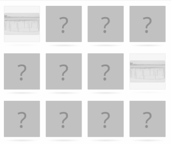 Image of the memory game board