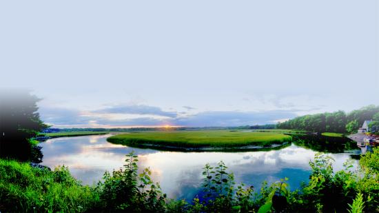 Nonesuch Cove Road Sunset